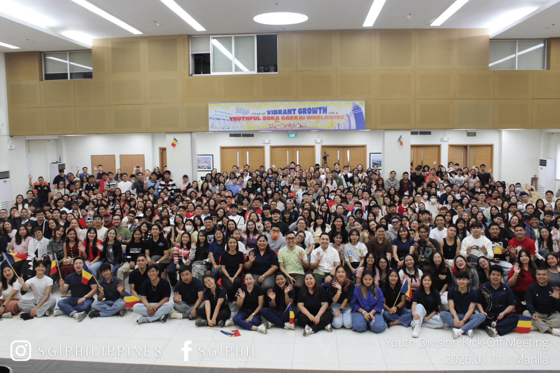 Youth Division Kick Off Meeting, Manila (January 11, 2026)
Click to read the article