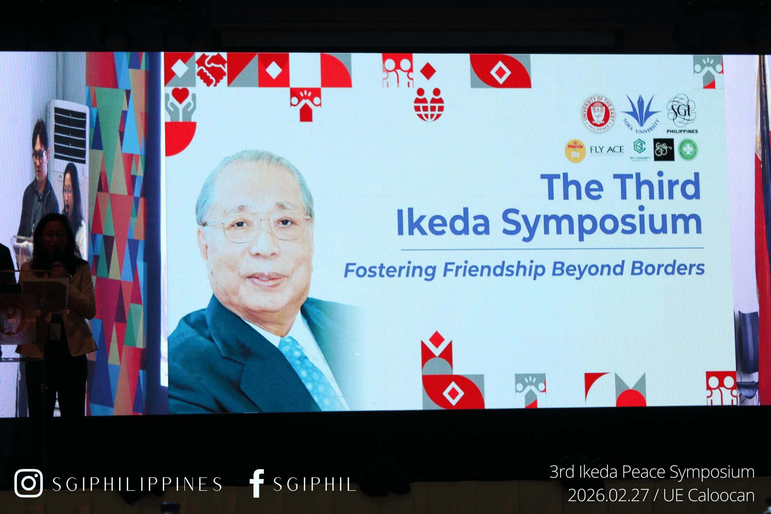 3rd Ikeda Peace Symposium (February 27, 2026), UE Caloocan